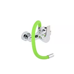 СТЕНЕН КУХНЕНСКИ СМЕСИТЕЛ С ГЪВКАВ ЧУЧУР FALA ЗЕЛЕН_2