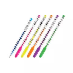 ХИМИКАЛКИ CENTRUM NEON GEL 1.0 MM 6 БРОЯ_0