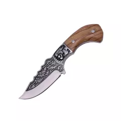 ГРАВИРАН НОЖ С КОЖЕН КАЛЪФ_0