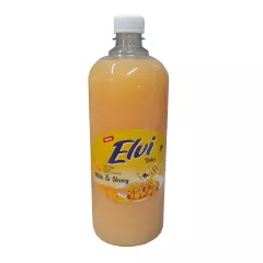 ELVI ТЕЧЕН САПУН 1 Л MILK&HONEY_0