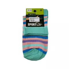 ДАМСКИ ЧОРАП КЪС КОНЧ ДИЗАЙН РИНГЕЛ РАЗМЕР 36-40_1