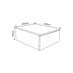 ПЛОТ ЗА БАНЯ ICP 3046-2 С ЧЕКМЕДЖЕ_2