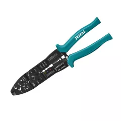 КЛЕЩИ ЗА РЯЗАНЕ И СНЕМАНЕ НА ИЗОЛАЦИЯ ОТ КАБЕЛИ TOTAL 250 MM_0