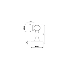 СТОПЕР ЗА ВРАТА МОДЕЛ 710 МАГНИТЕН_1