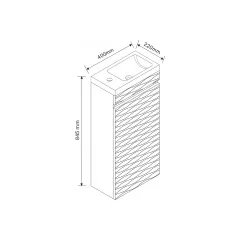 ДОЛЕН ШКАФ ЗА БАНЯ ICP 3979_2