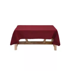 ПОКРИВКА ЗА МАСА ТРИНИТИ 150х220 БОРДО_0