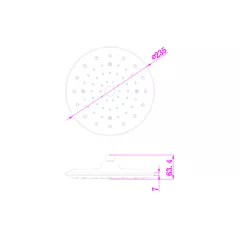 ПИТА ЗА СТАЦИОНАРЕН ДУШ  - ICH 2316B_1