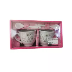 ЧАША ЗА КАФЕ ЦВЕТЯ ПОРЦЕЛАНОВИ 2 БРОЯ И02-11178_0