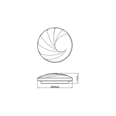 LED ПЛАФОН PHILIPS SHORE CL202 10W_1