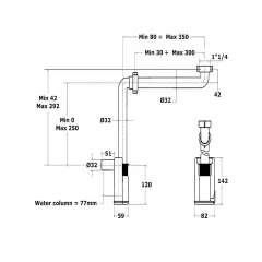 СИФОН - MUKALES BONOMINI, 2500BB32B0_2