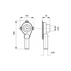 СИФОН ЗА ПИСОАР - BONOMINI, 3890GZ50B2_1