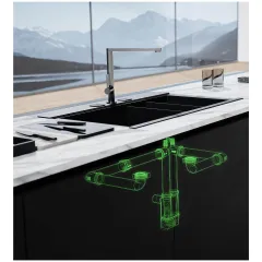 СИФОН ЗА КУХНЕНСКА МИВКА - 1710РР40S0_2