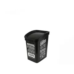 КОШ  С  ЛЮЛЕЕЩ СЕ КАПАК СМАРТ №0 ЧЕРЕН ДЕКОР Х138 D080 I103073/6_0