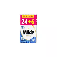 ТОАЛЕТНА ХАРТИЯ МИЛДЕ 24+6 BLUE COOL_0