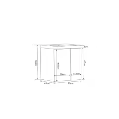 МЕБЕЛ ЗА БАНЯ ЗОРА 6087 + ГОРЕН ШКАФ 6014-60_2