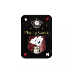 КАРТИ ЗА ИГРА LUX В МЕТАЛНА КУТИЯ 2БР./  916245_0