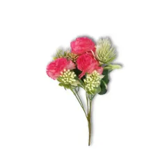 ИЗКУСТВЕН БУКЕТ КАРАМФИЛ С ДЕКОР 30СМ И02-12553_0