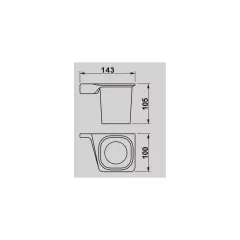 ПОСТАВКА ЗА ЧЕТКА ЗА ЗЪБИ RIHANNA ICA 2858G_1