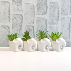 ИКЕБАНА В КЕРАМИЧНА САКСИЯ - И02-13603/1_0