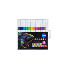 МАРКЕРИ АКРИЛНИ CENTRUM 2-4ММ. 12 ЦВЯТА - 44298_0