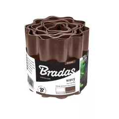 BRADAS ЛЕНТА РАЗДЕЛИТЕЛ ЗА ТРЕВА 9М*10СМ КАФЯВА OBFB0910 БРАДАС_0