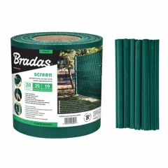 ОГРАДНА ЛЕНТА BRADAS 19СМ*35М ЗЕЛЕНА TOB4501935GRL БРАДАС_0