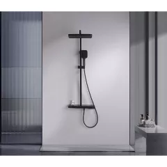 ДУШ СИСТЕМА + СМЕСИТЕЛ С ТЕРМОСТАТ ICT 6703MB_6