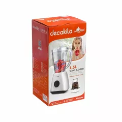 БЛЕНДЕР С 2 СКОРОСТИ И ЧАША DECAKILA,400W,1.5Л.-БЯЛ/KEJB034W_1