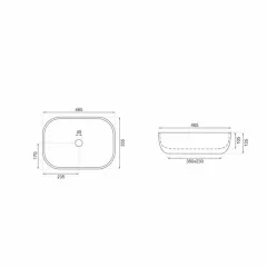 МИВКА ТИП КУПА DENISA STONE GREY 9387-3_1