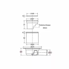 СИФОН -  EASTDRAIN, 6020AR10B2_1