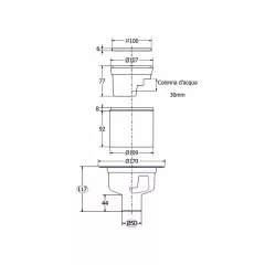 СИФОН  - EASTDRAIN, 6010AR10B2_1