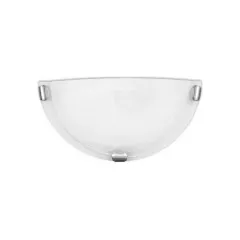 АПЛИК 17150 ITALIA 1*E27 1/2 Ф300 БЯЛО+ПРОЗРАЧНО_0