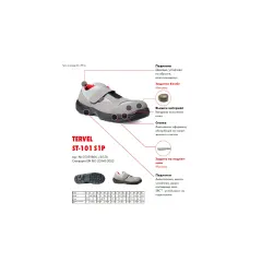 РАБОТНИ ОБУВКИ НИСКИ TERVEL ST-101 S1P PАЗМЕР 43 0535980643_1