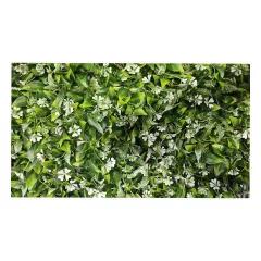 ИЗКУСТВЕНО ПАНО - ТРЕВА С ЦВЕТЯ БЕЛИ 40/60СМ./ И02-18623/1_1