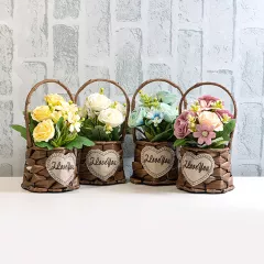 ДЕКОРАТИВНА КОШНИЦА - РОЗИ И ХРИЗАНТЕМИ, И02-13609_1