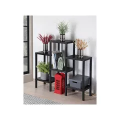 ЕТАЖЕРКА МОДУЛНА НА 6 НИВА,ЧЕРНА 109*33*98СМ.,SP338/ И107978_0