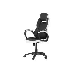 ГЕЙМЪРСКИ СТОЛ CARMEN 7511 ЧЕРНО-БЯЛ_2