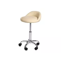 ТАБУРЕТКА С КОЛЕЛЦА CARMEN 3067 - КРЕМ_2