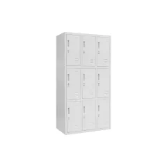 МЕТАЛЕН ШКАФ CARMEN CR-1274 J - СИВ_0