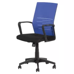 РАБОТЕН ОФИС СТОЛ CARMEN 7041 ЧЕРЕН - СИН_2