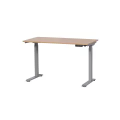 ЕРГОНОМИЧНО БЮРО С РЕГУЛИРАНЕ НА ВИСОЧИНАТА CARMEN CR-119 БУК-СИВ_3