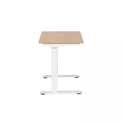 ЕРГОНОМИЧНО БЮРО С РЕГУЛИРАНЕ НА ВИСОЧИНАТА CARMEN CR-119 БУК-БЯЛ_4