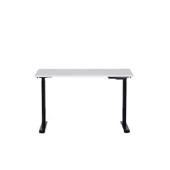 ЕРГОНОМИЧНО БЮРО С РЕГУЛИРАНЕ НА ВИСОЧИНАТА CARMEN CR-119 БЯЛ - ЧЕРЕН_1