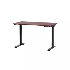 ЕРГОНОМИЧНО БЮРО С РЕГУЛИРАНЕ НА ВИСОЧИНАТА CARMEN CR-119 МАХАГОН - ЧЕРЕН_3