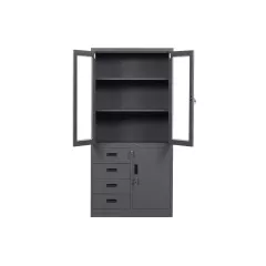 МЕТАЛЕН ШКАФ CARMEN CR-1278 E SAND - ГРАФИТ_2