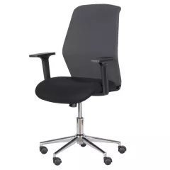 РАБОТЕН ОФИС СТОЛ CARMEN 7047-1 - СИВ-ЧЕРЕН_2