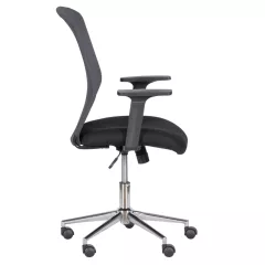 РАБОТЕН ОФИС СТОЛ CARMEN 7047-1 - СИВ-ЧЕРЕН_3