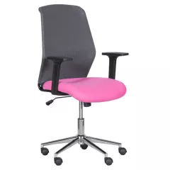 РАБОТЕН ОФИС СТОЛ CARMEN 7047-1 - СИВ-РОЗОВ_0