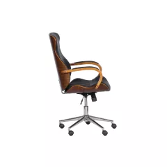 ПРЕЗИДЕНТСКИ ОФИС СТОЛ CARMEN 6402 ОРЕХ - ЧЕРНО_3