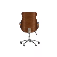 ПРЕЗИДЕНТСКИ ОФИС СТОЛ CARMEN 6402 ОРЕХ - ЧЕРНО_4